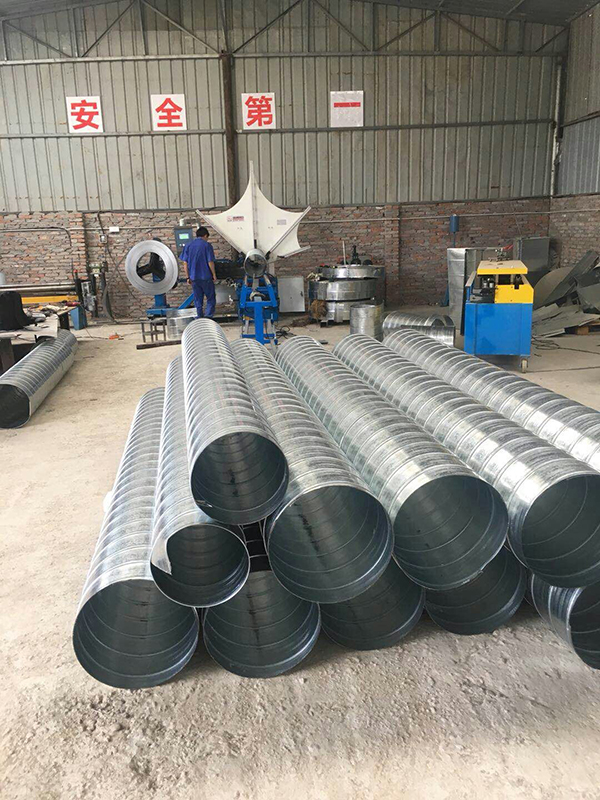 揚州唐總訂購風管二線全套