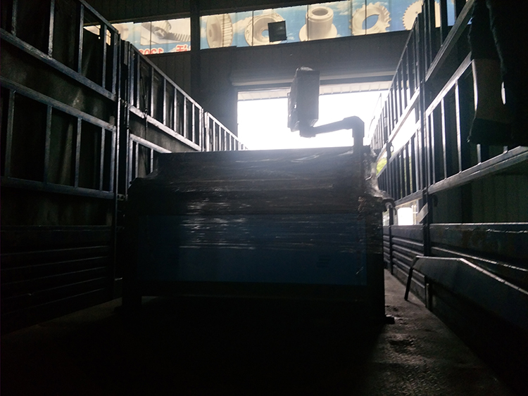 浙江金華客戶訂購風管二線全套